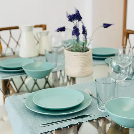 Aegean Bliss - Stylish In Agios Stefanos شقة *